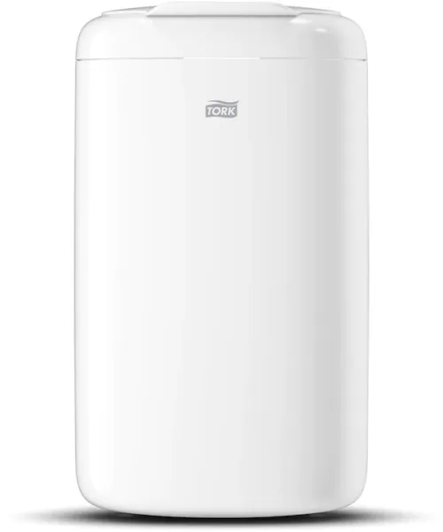 Tork waste bin B3, made of white plastic, 5 L