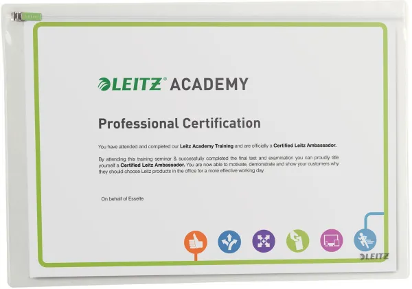 Leitz Traveller zip pocket