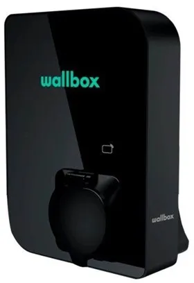 Wallbox Copper SB charging box with Wi-Fi 11 kW Type 1 and 2, black