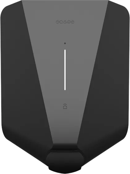 Easee LITE charging box 11 kW with kWh meter, Type 2, WiFi and 4G, Black